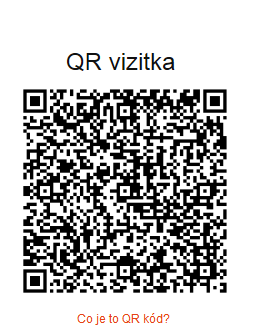 QR kód – kontaktní informace